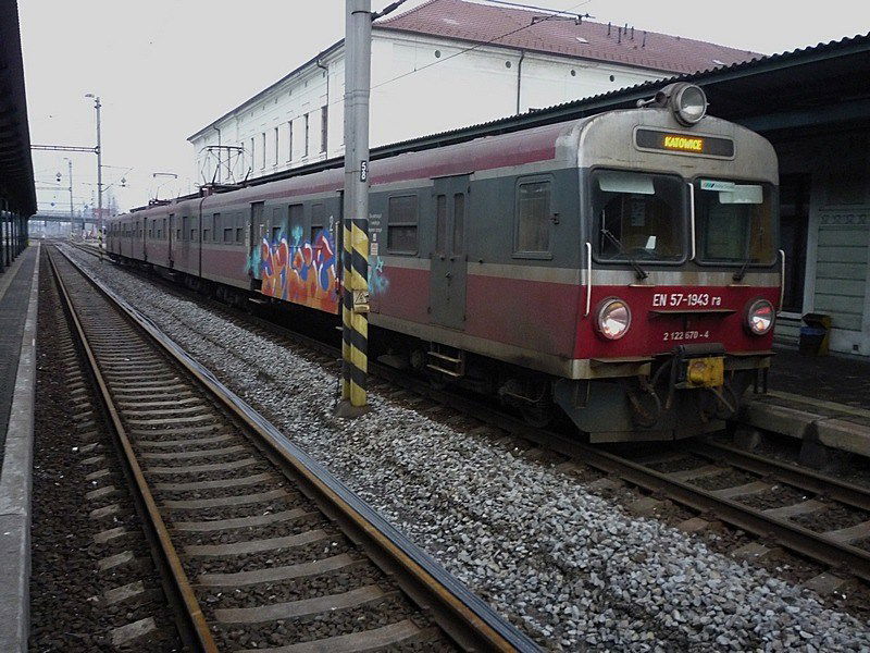 Graffiti Train in Česko - Photo by czechffiti - pl, panel (2016)
