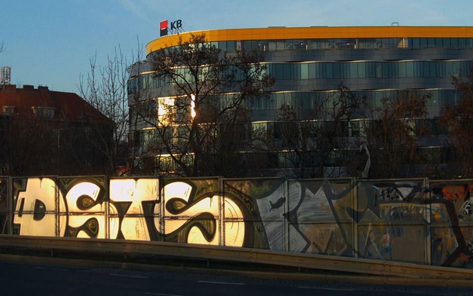 Graffiti Wall in Praha - Photo by czechffiti - dsts, pmc