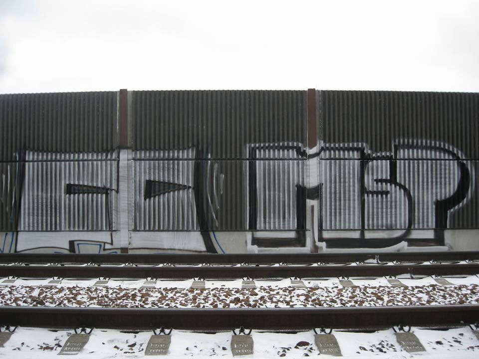 Graffiti Bombing in Praha - Photo by czechffiti - fc, msp (2016)