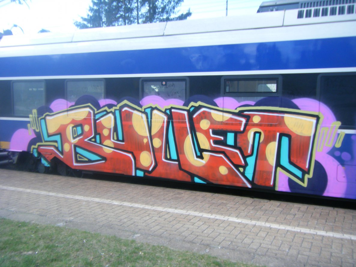 Graffiti Train - Photo by daREALziegenpeter - Bullet (2012)