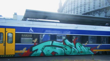 Graffiti Train - Photo by daREALziegenpeter - tasso