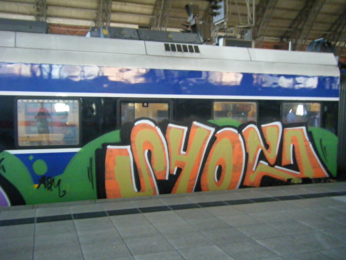 Graffiti Train - Photo by daREALziegenpeter - sho2, abm