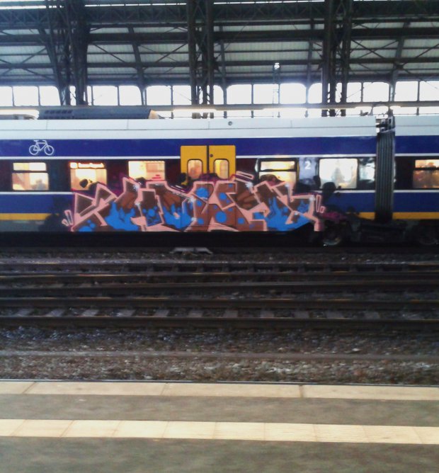 Graffiti Train - Photo by daREALziegenpeter - howy