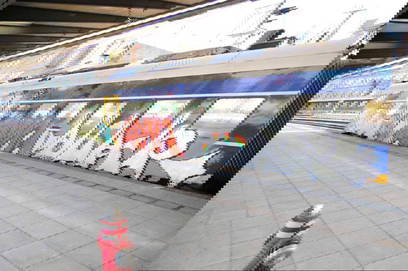 Graffiti Train - Photo by daREALziegenpeter - ratio, epon, quar