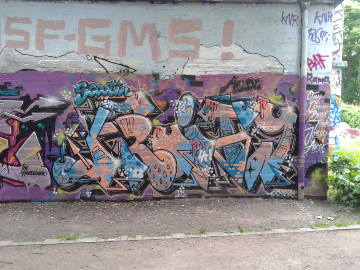 Graffiti Wall - Photo by daREALziegenpeter - fruity (2012)