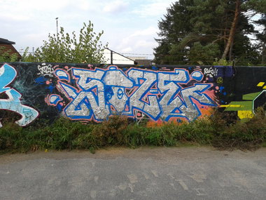 Graffiti Wall - Photo by daREALziegenpeter - soze, els