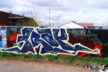 Graffiti Wall - Photo by daREALziegenpeter - pray (2013)