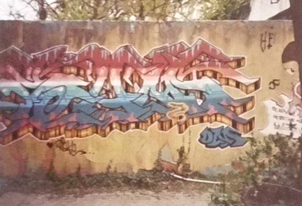 Graffiti Wall - Photo by daREALziegenpeter - sam, dm, respect