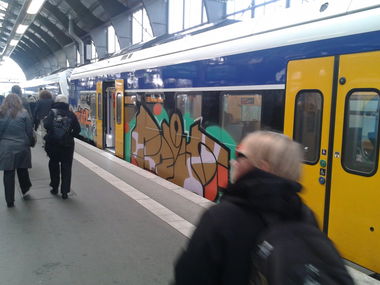 Graffiti Train - Photo by daREALziegenpeter - primo