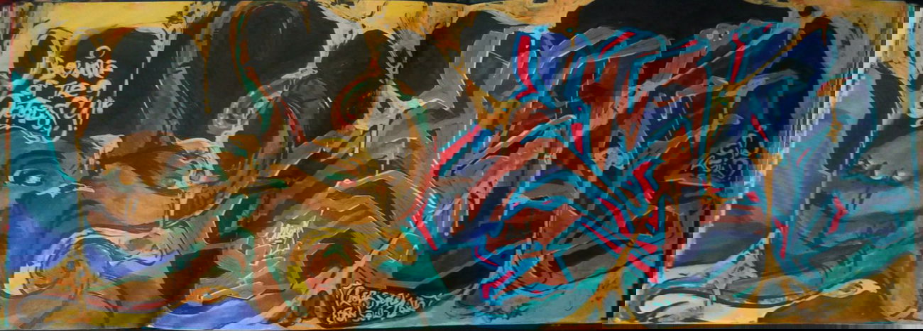 Graffiti Sketch - Photo by daREALziegenpeter - ekir, octopus