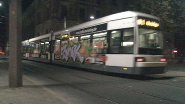 Graffiti Train - Photo by daREALziegenpeter - swk