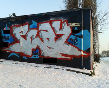 Graffiti Wall - Photo by daREALziegenpeter - pray, rgw