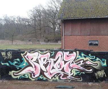 Graffiti Wall - Photo by daREALziegenpeter - pray, rgw