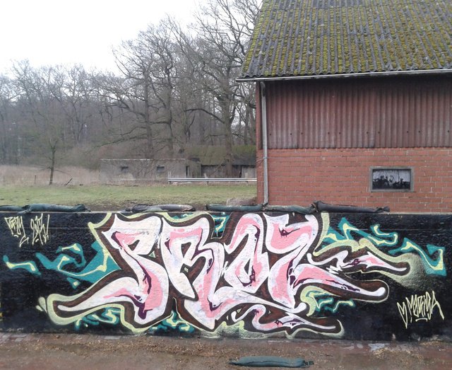 Graffiti Wall - Photo by daREALziegenpeter - pray, rgw