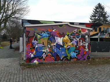 Graffiti Wall - Photo by daREALziegenpeter - jbcb