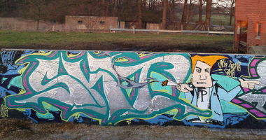 Graffiti Wall - Photo by daREALziegenpeter - shot, sht