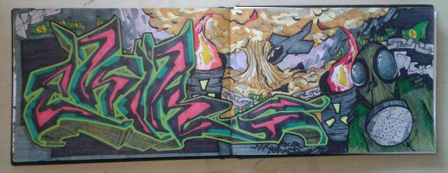 Graffiti Sketch - Photo by daREALziegenpeter - ekir