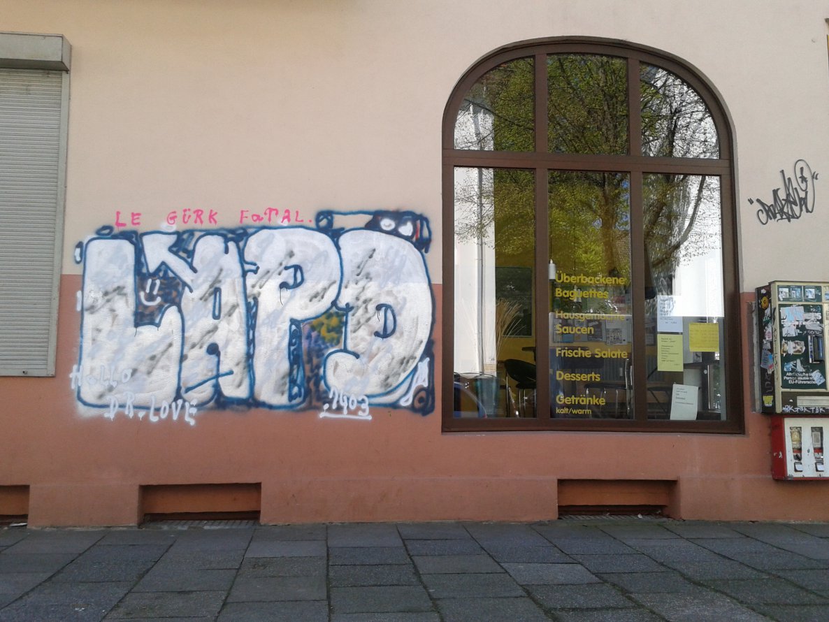 Graffiti Wall - Photo by daREALziegenpeter - lapd