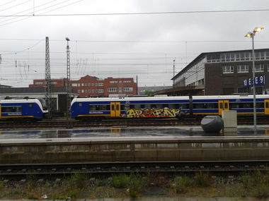 Graffiti Train - Photo by daREALziegenpeter - arsen