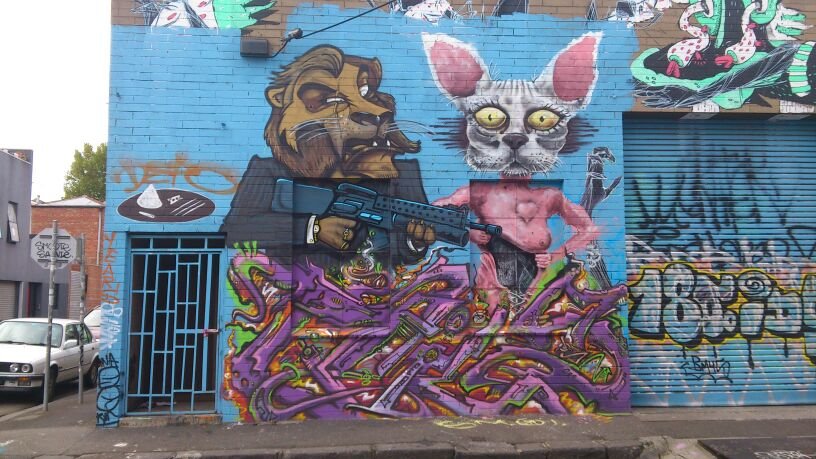 Graffiti Wall - Photo by daREALziegenpeter - Bails, 180, Harlem