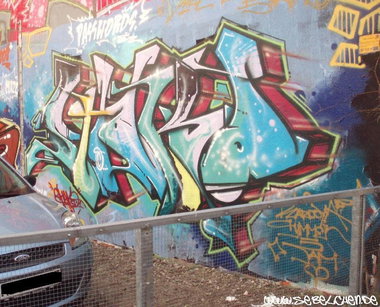 Graffiti Wall - Photo by daREALziegenpeter - shako