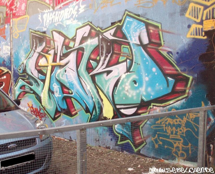 Graffiti Wall - Photo by daREALziegenpeter - shako