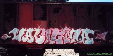 Graffiti Train - Photo by daREALziegenpeter - valntina, usa