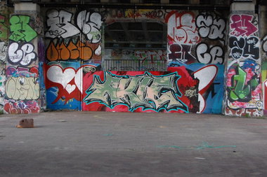 Graffiti Wall - Photo by daREALziegenpeter