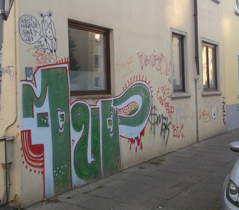 Graffiti Bombing - Photo by daREALziegenpeter - 7up