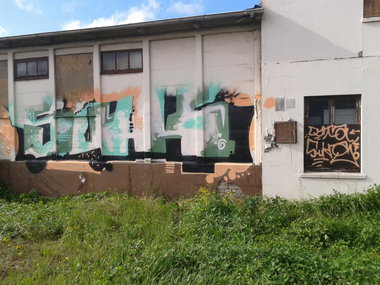 Graffiti Wall - Photo by daREALziegenpeter - oyta, oita, swk