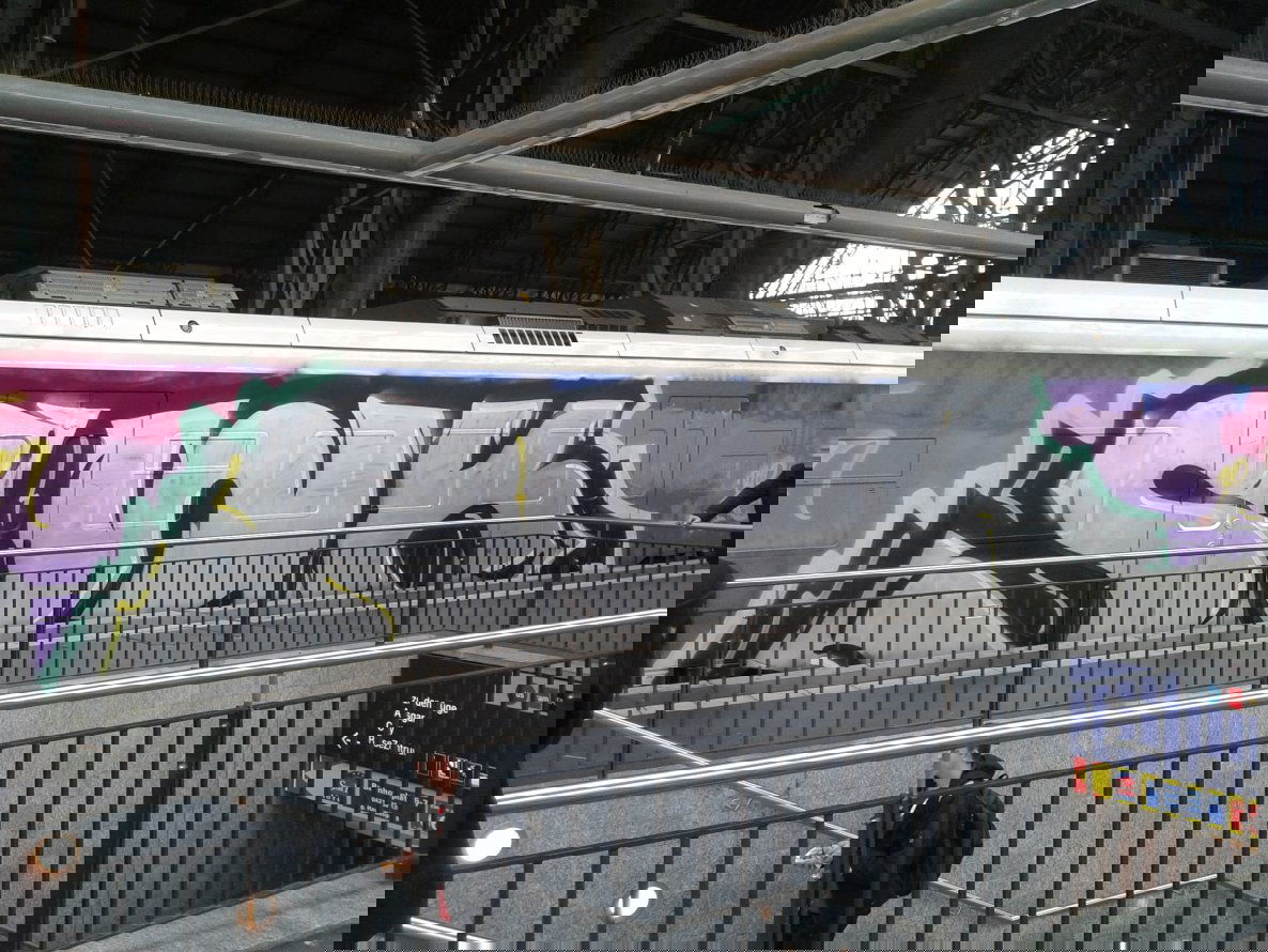 Graffiti Train - Photo by daREALziegenpeter - swk