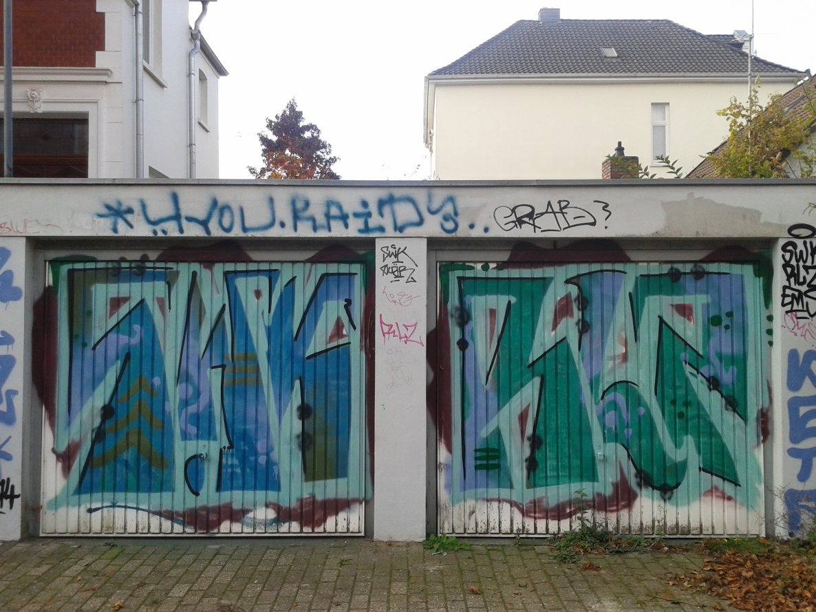 Graffiti Bombing - Photo by daREALziegenpeter - swk, rlz