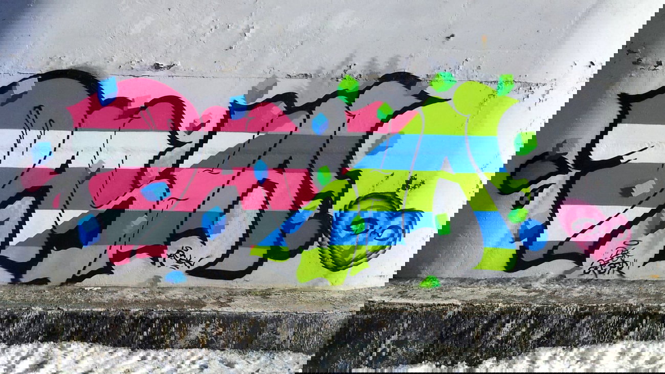 Graffiti Wall - Photo by dacrew