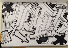 Graffiti Sketch - Photo by dame (2014)