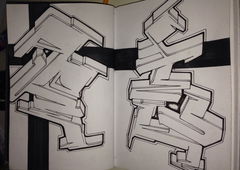 Graffiti Sketch - Photo by dame