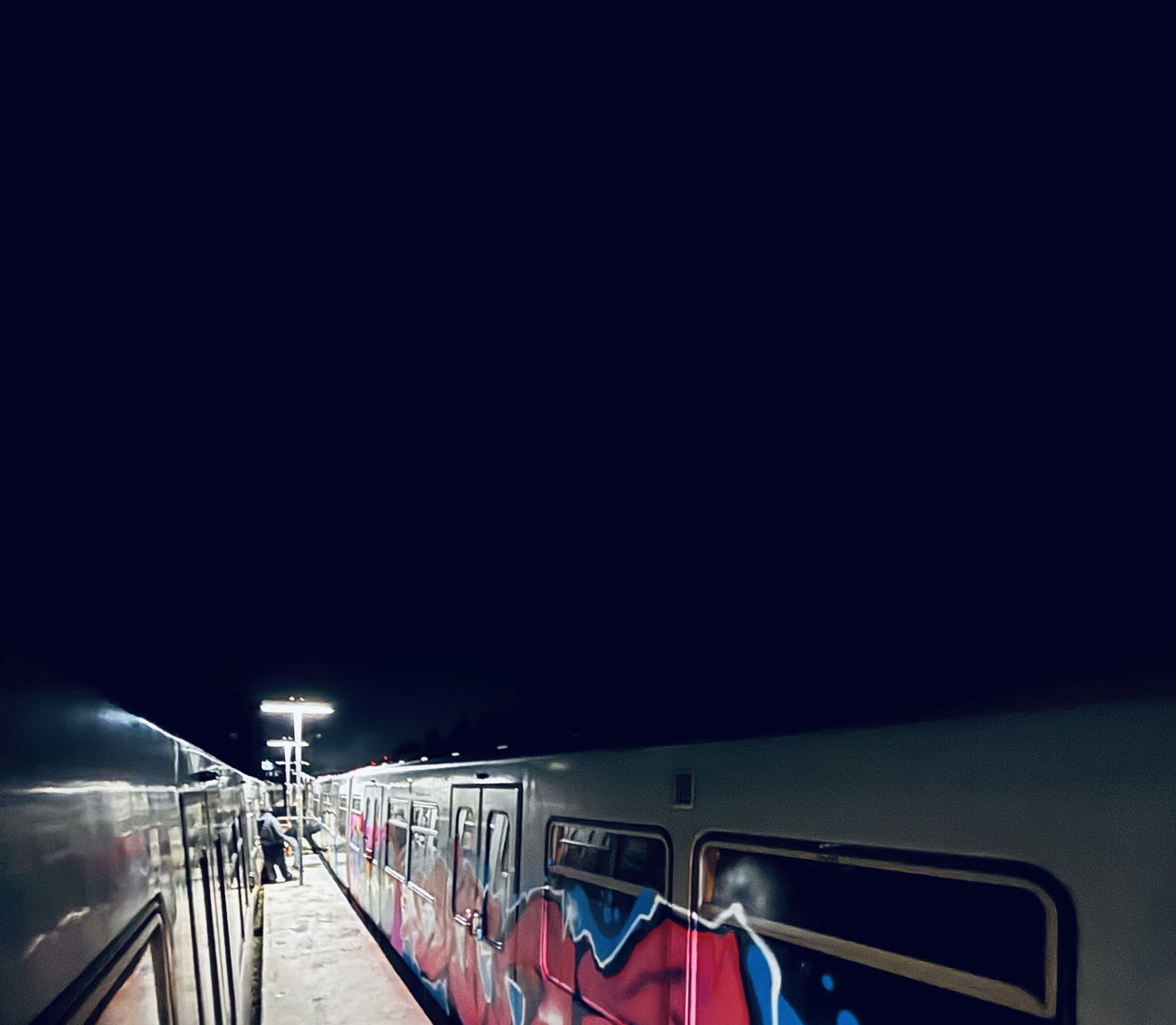 Graffiti Train in Vienna - Photo by dampfnudel - xxx