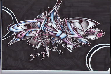 Graffiti Sketch in Rzeszow - Photo by dan322