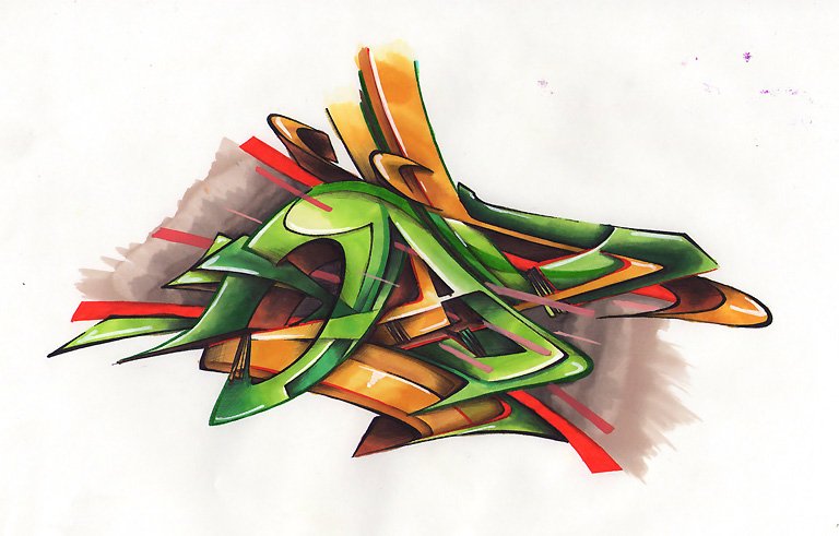 Graffiti Sketch - Photo by dan322