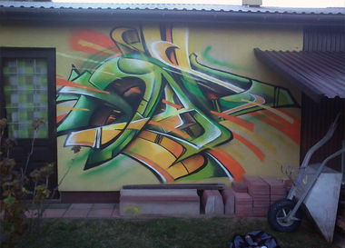 Graffiti Wall - Photo by dan322