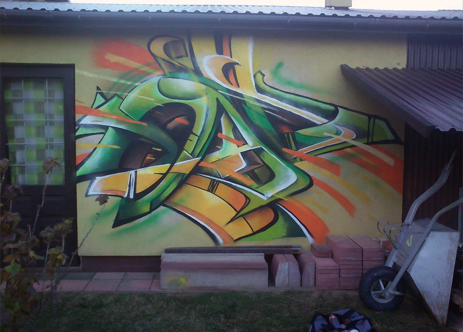 Graffiti Wall - Photo by dan322