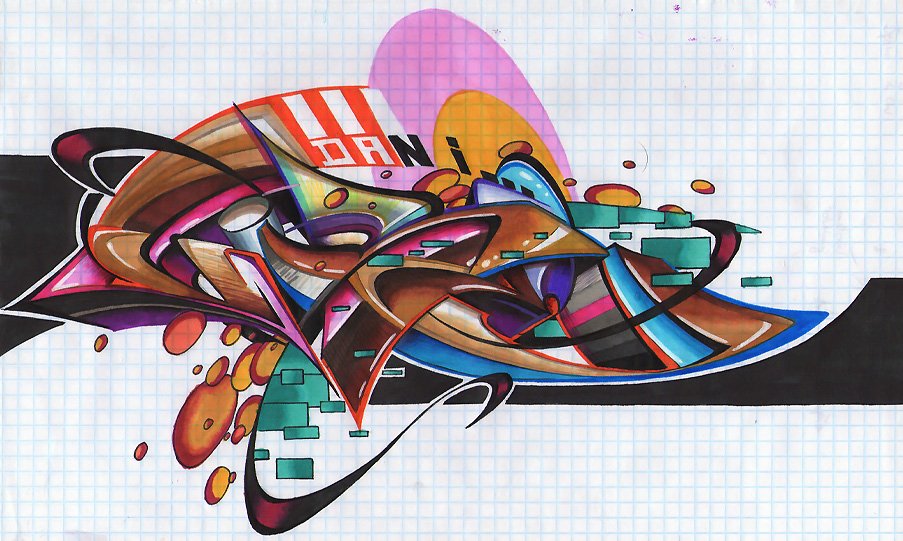 Graffiti Sketch - Photo by dan322