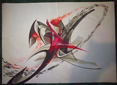 Graffiti Sketch in Rzeszow - Photo by dan322