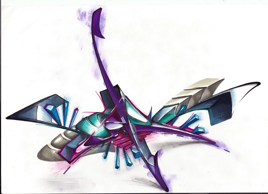 Graffiti Sketch - Photo by dan322