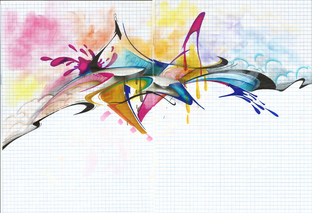 Graffiti Sketch in Rzeszow - Photo by dan322