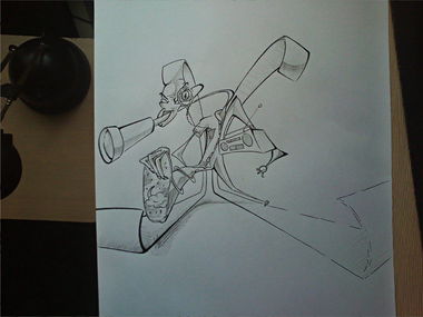 Graffiti Sketch - Photo by dan322