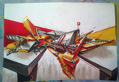 Graffiti Sketch - Photo by dan322