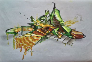 Graffiti Sketch - Photo by dan322