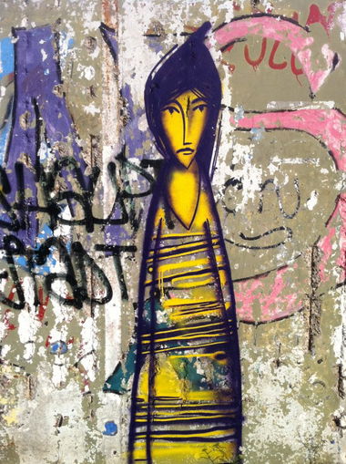 Graffiti Wall - Photo by dandelion - mainz