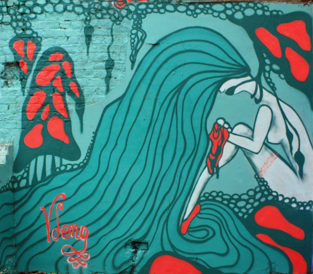 Graffiti Wall - Photo by dandelion - london