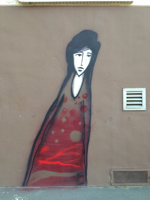 Graffiti Wall - Photo by dandelion - mainz